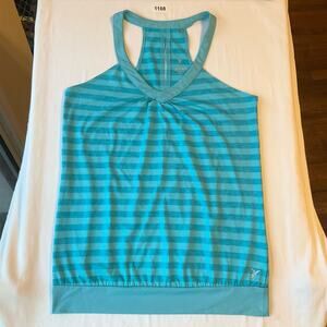Old Navy Women’s Sleeveless V-neck Workout Active T-shirt size M, Blue